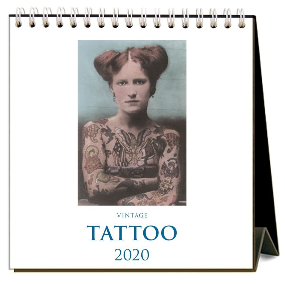 Tattoos Easel Calendar