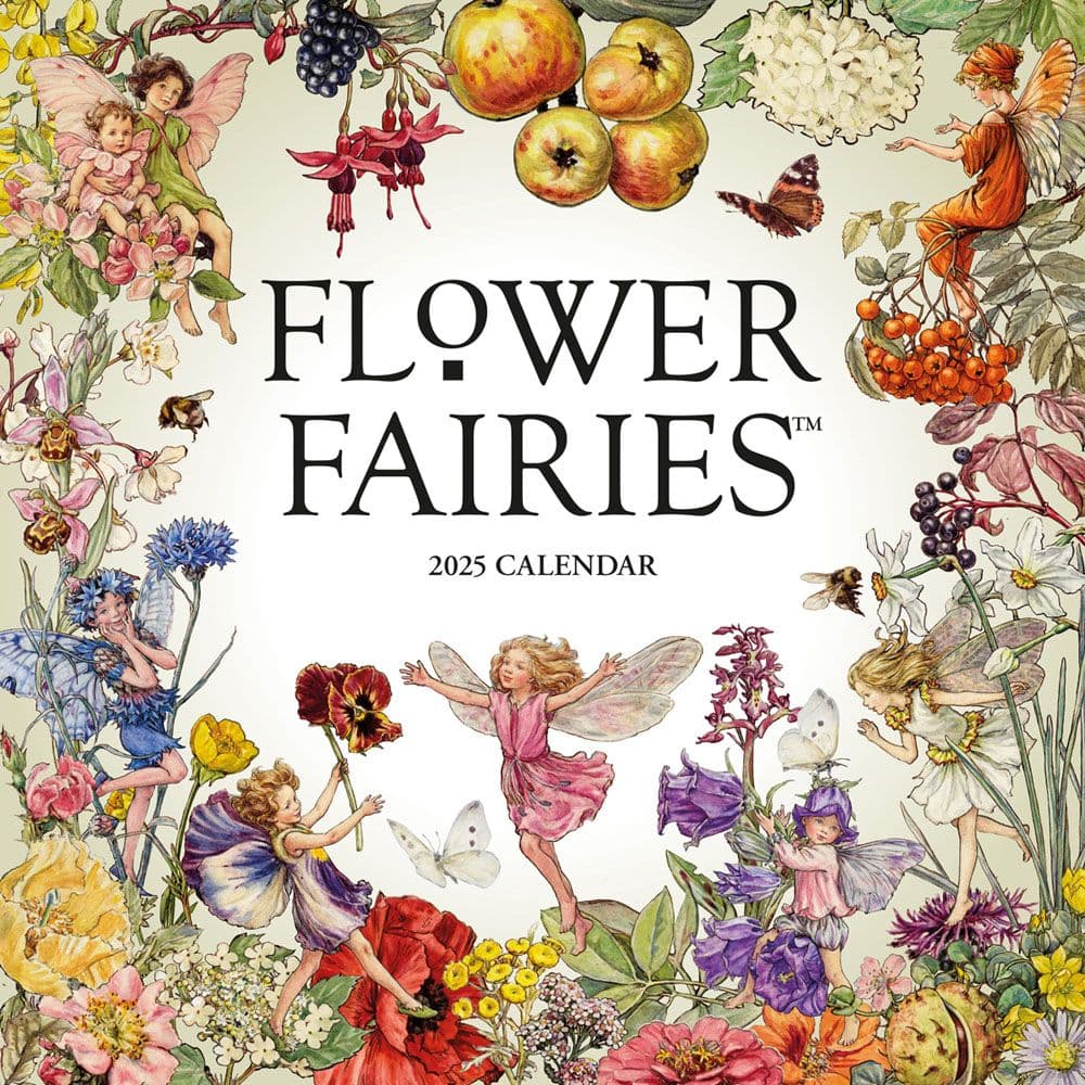 Flower Fairies 2025 Wall Calendar