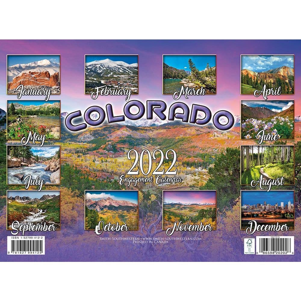 Colorado 2022 Wall Calendar - Calendars.com