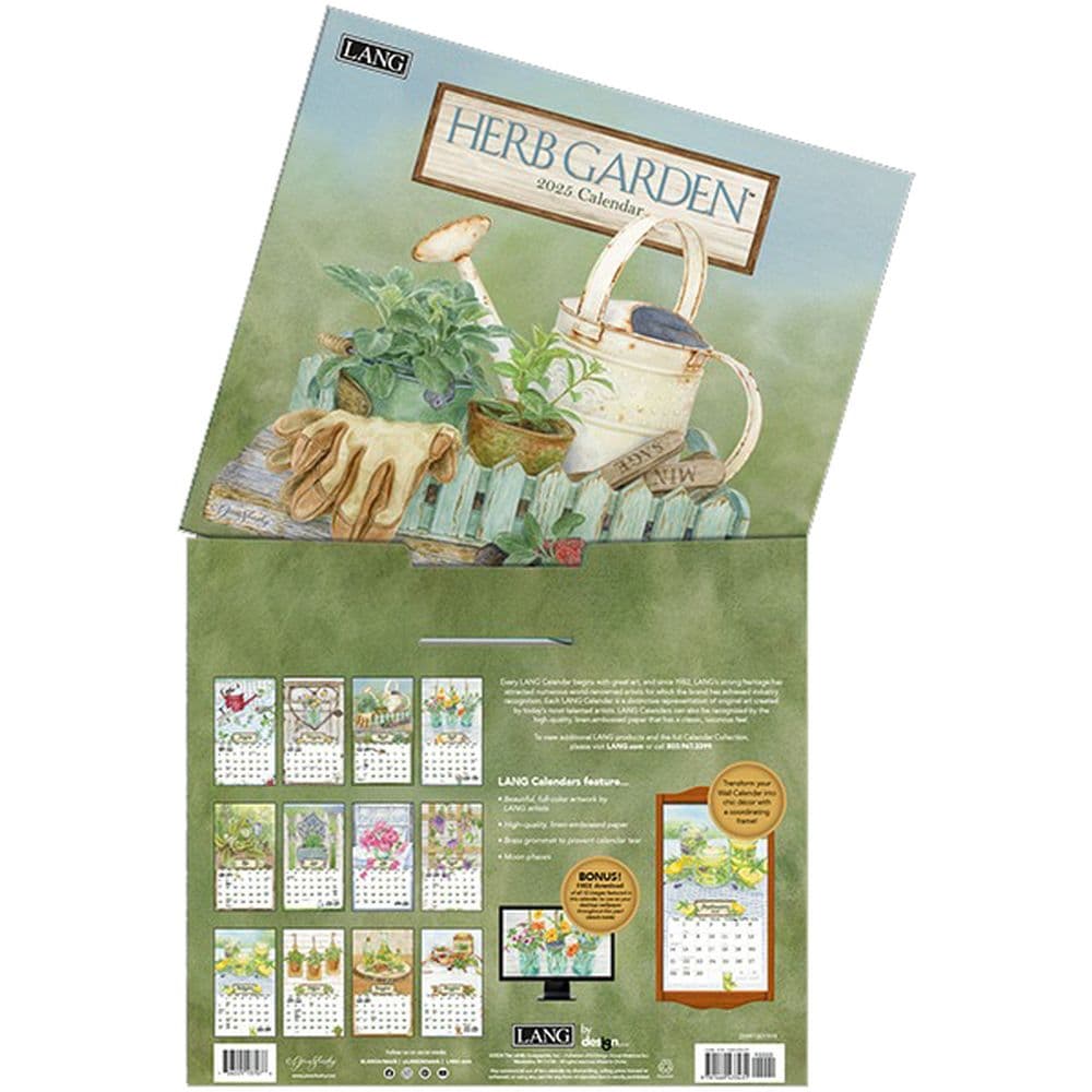 Herb Garden by Jane Shasky 2025 Wall Calendar - Calendars.com