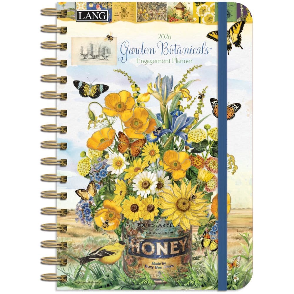 Garden Botanicals 2026 Planner Main Image