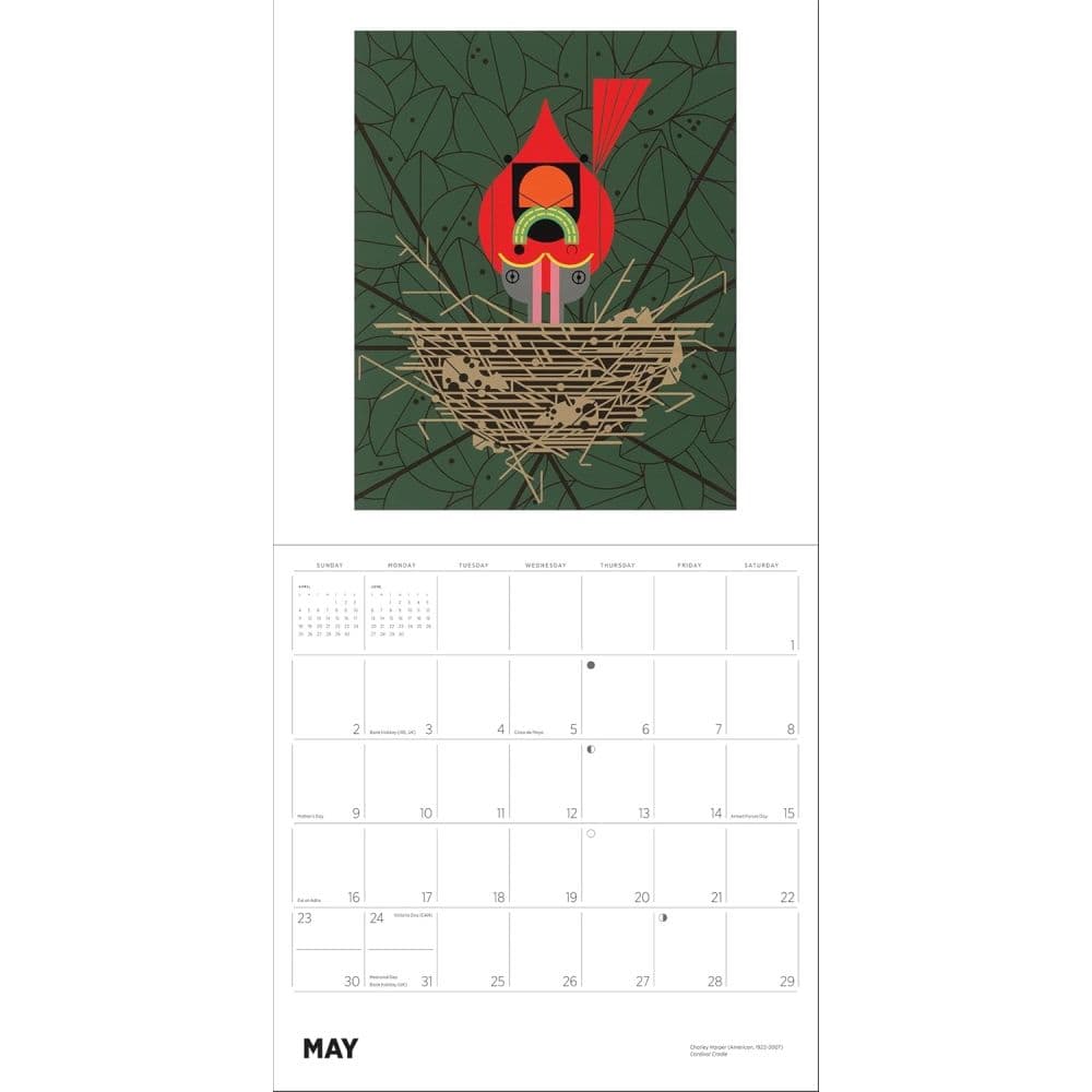 Charley Harper 2027 Wall Calendar Third Alternate Image