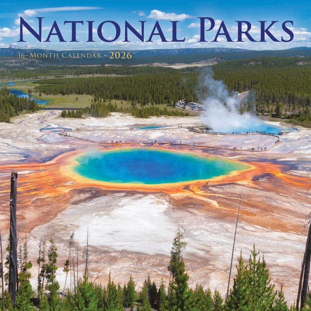 National Parks Special Value 2026 Mini Wall Calendar Main Image