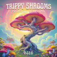 image Trippy Shrooms 2026 Wall Calendar Main Image