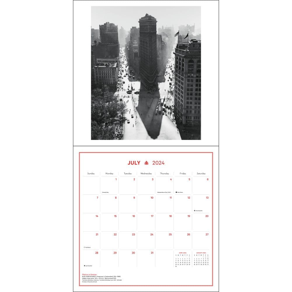 New York in Art MET 2024 Wall Calendar