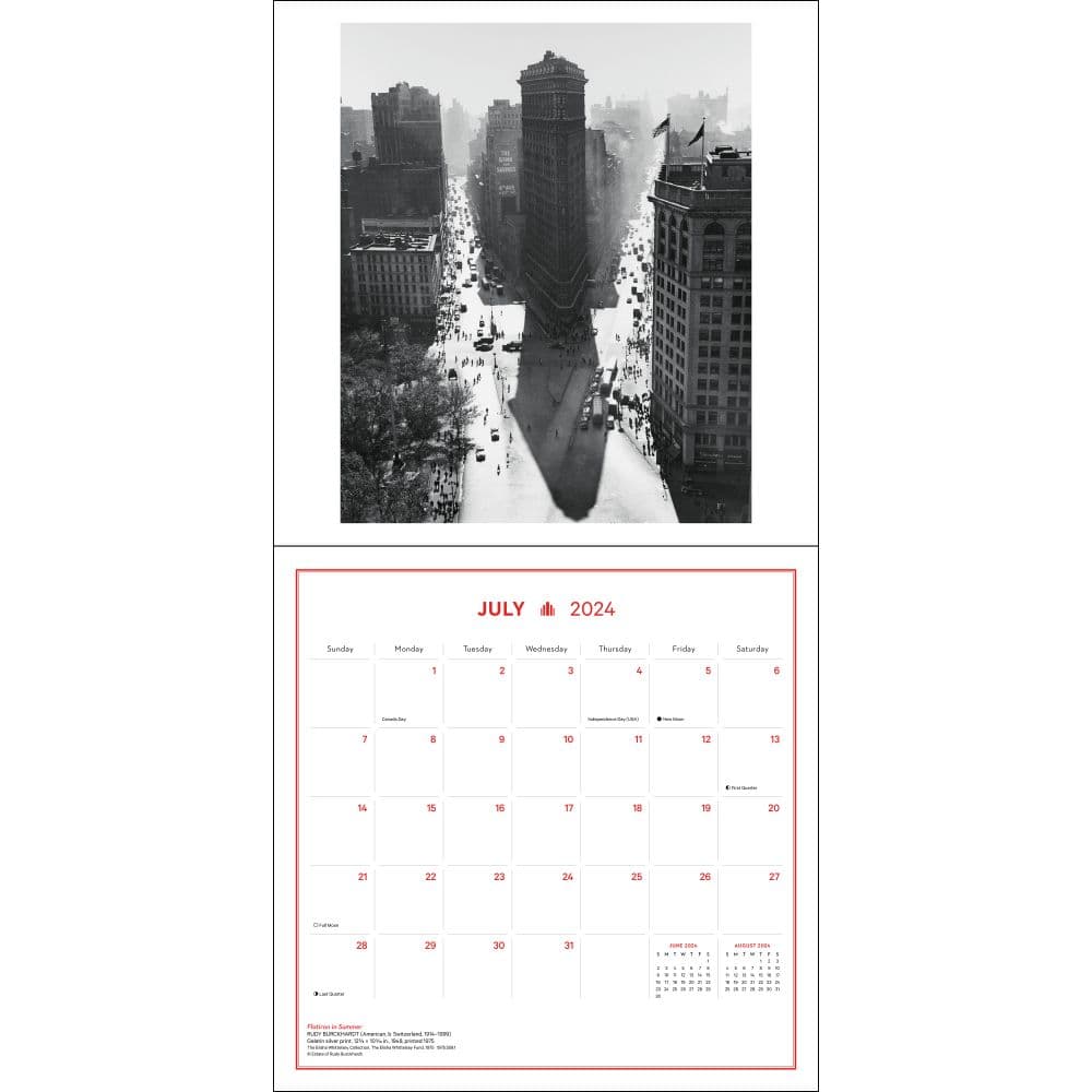 New York in Art MET 2024 Wall Calendar Fourth Alternate Image width=&quot;1000&quot; height=&quot;1000&quot;