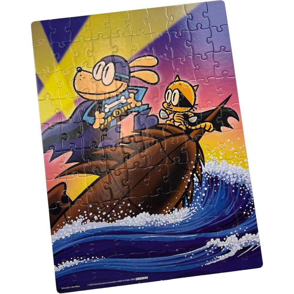 Dog Man Under The Sea 100 Piece Puzzle Second Alternate Image