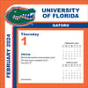 image Florida Gators 2024 Desk Calendar Third Alternate Image width=&quot;1000&quot; height=&quot;1000&quot;