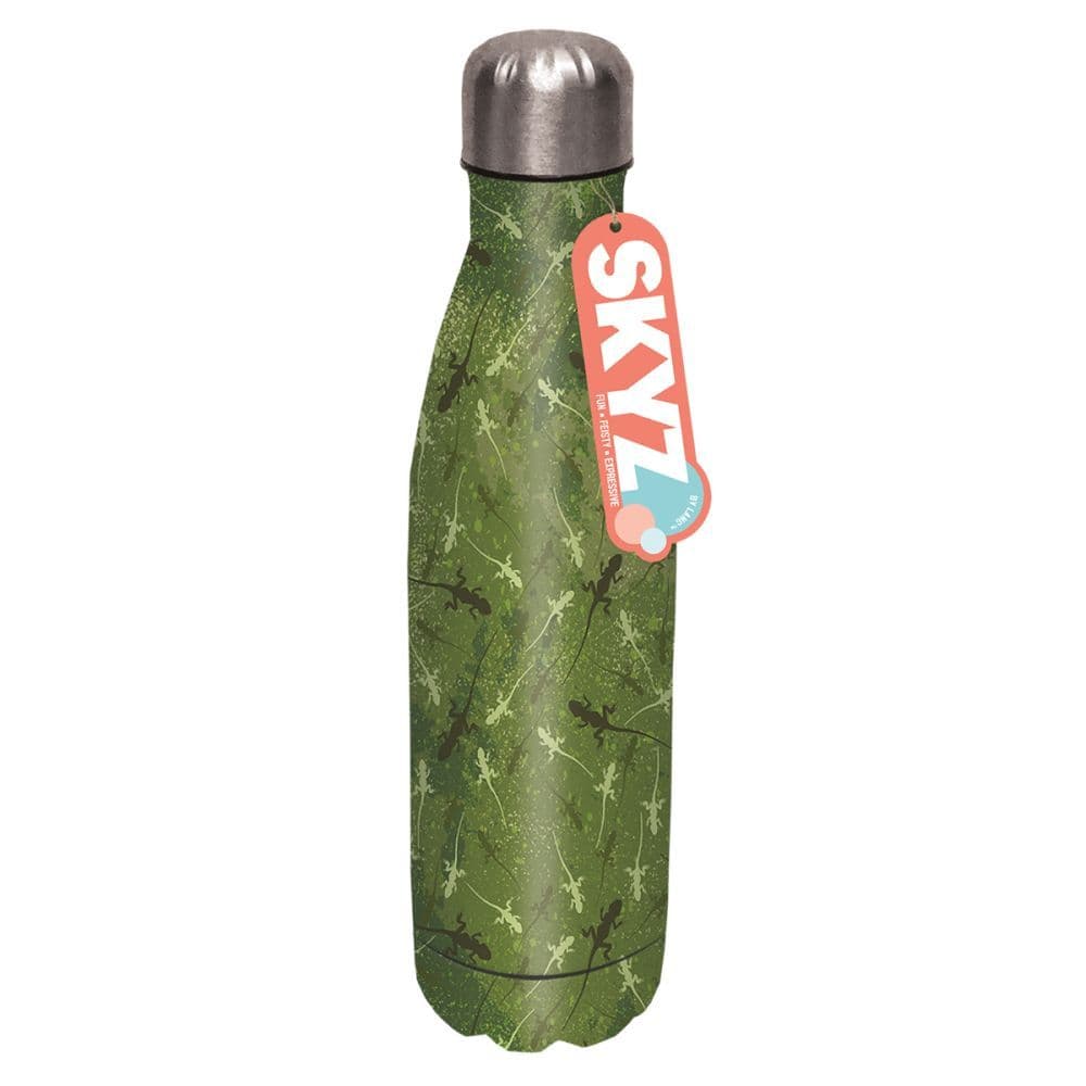 Here Lizard, Lizard Stainless Steel Water Bottle