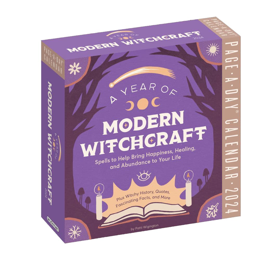 Year of Modern Witchcraft 2024 Desk Calendar - Calendars.com