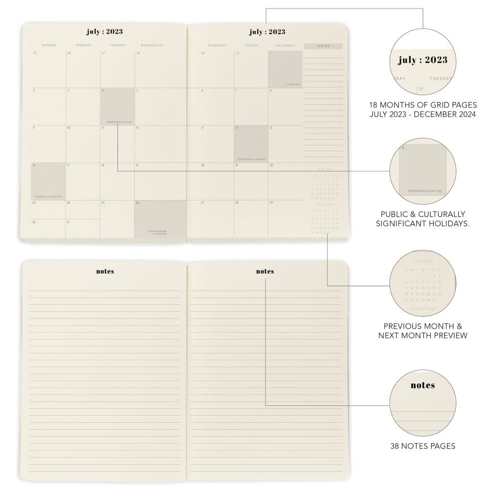 Peanuts Floral 2024 Planner