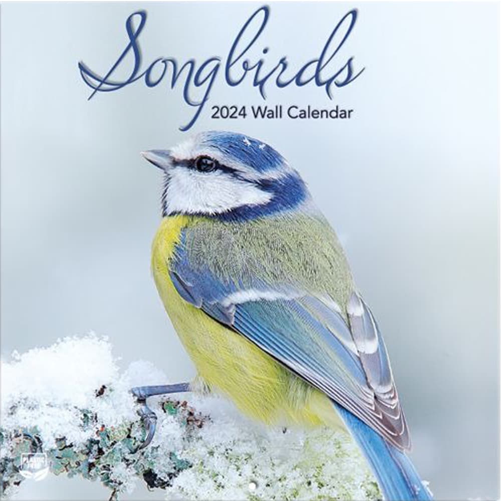 Songbirds Photo 2024 Mini Wall Calendar Main Product  Image width=&quot;1000&quot; height=&quot;1000&quot;