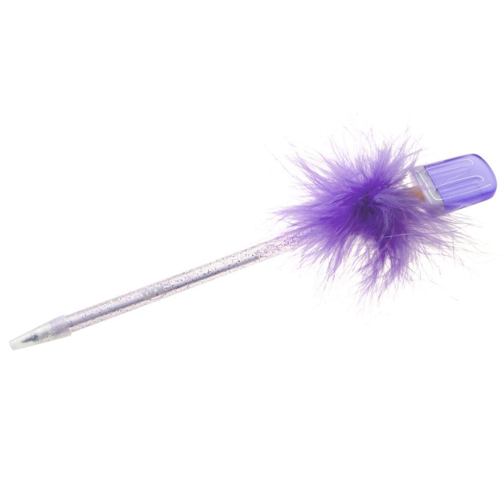 Ooloo Purple Feather Pen Ice Lolly