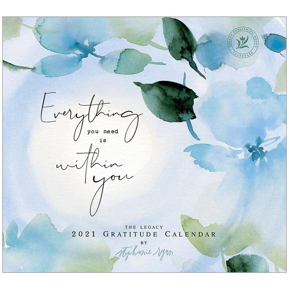 2021 Gratitude Mini Wall Calendar