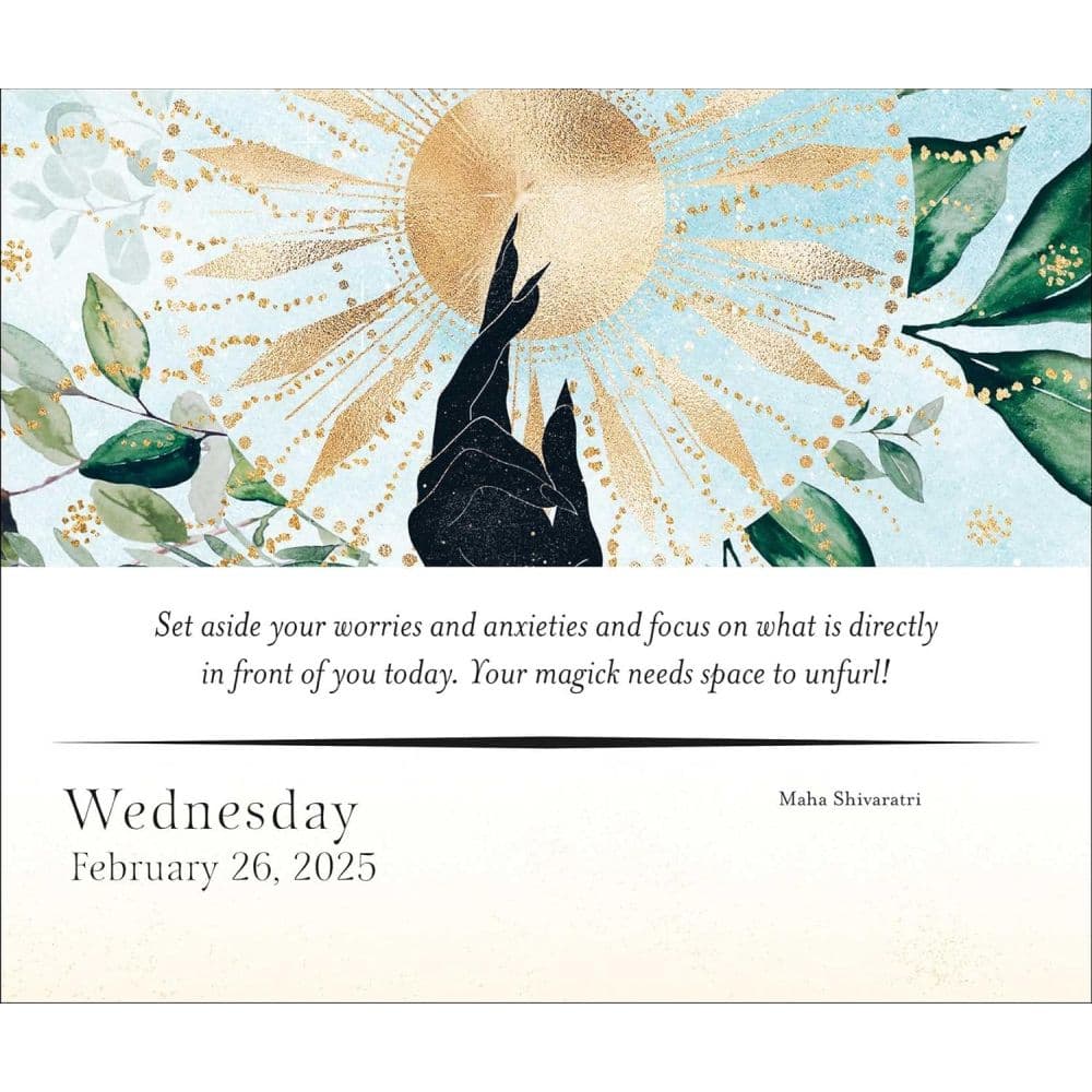 Year of the Witch 2025 Desk Calendar Second Alternate Image