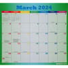 image Rainbow Jumbo Magic Grip 2024 Wall Calendar Second Alternate Image width=&quot;1000&quot; height=&quot;1000&quot;