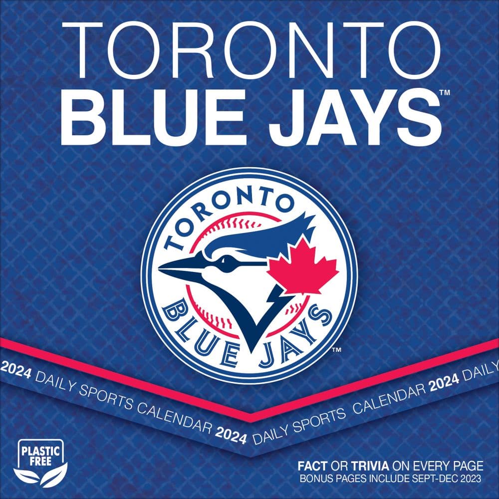 MLB Toronto Blue Jays 2024 Desk Calendar