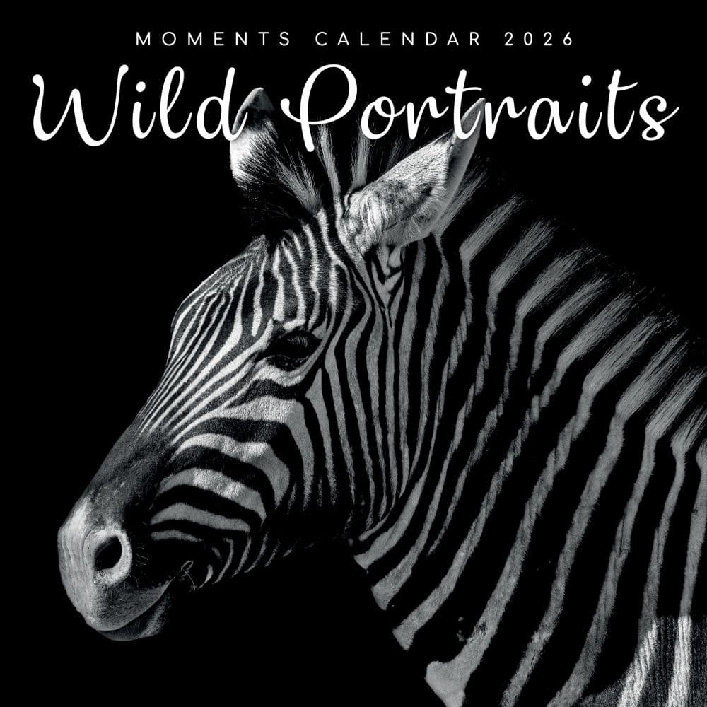 Wild Portraits 2026 Wall Calendar Main Image