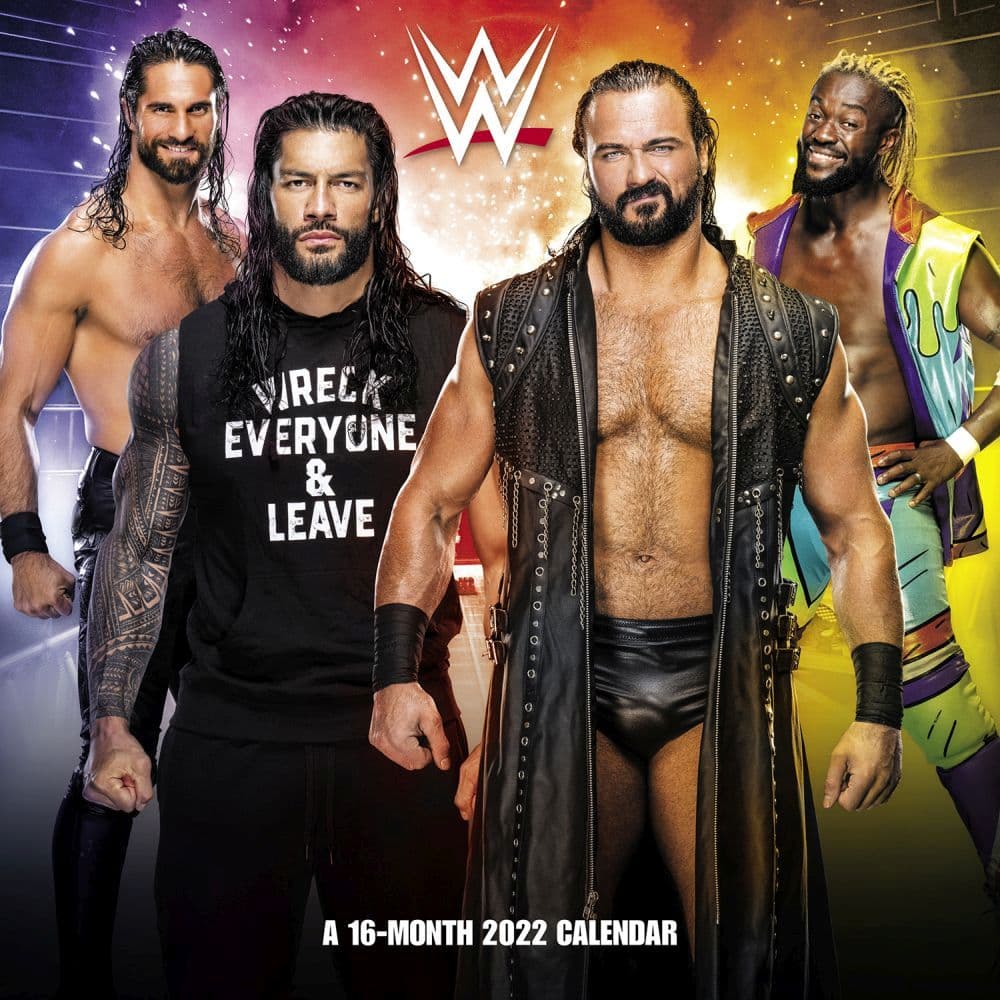 [High Resolution] Wwe 2023 Wall Calendar