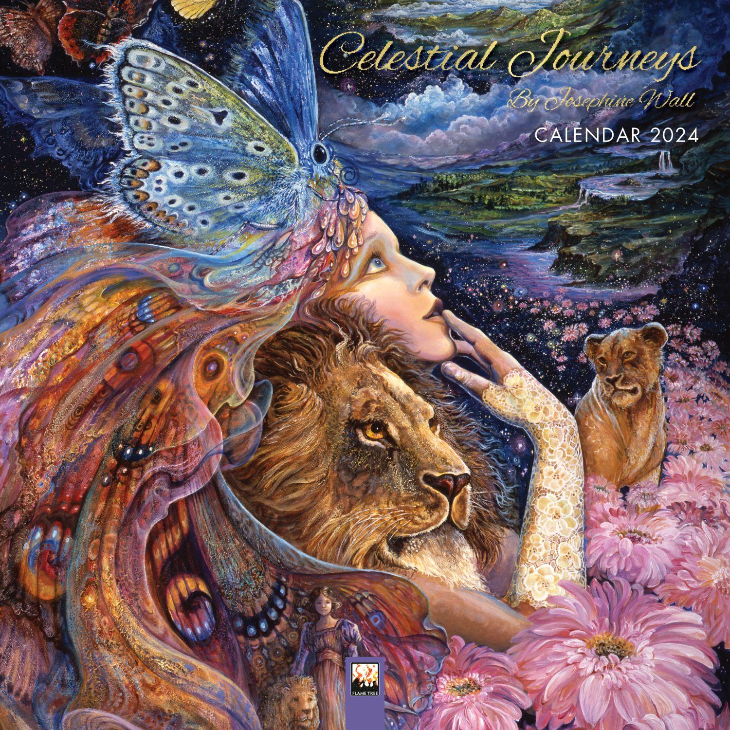 Celestial Journeys by Josephine 2024 Wall Calendar - Calendars.com