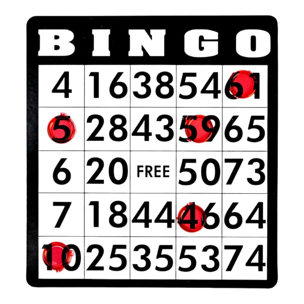 Wooden Bingo Set Fifth Alternate Image