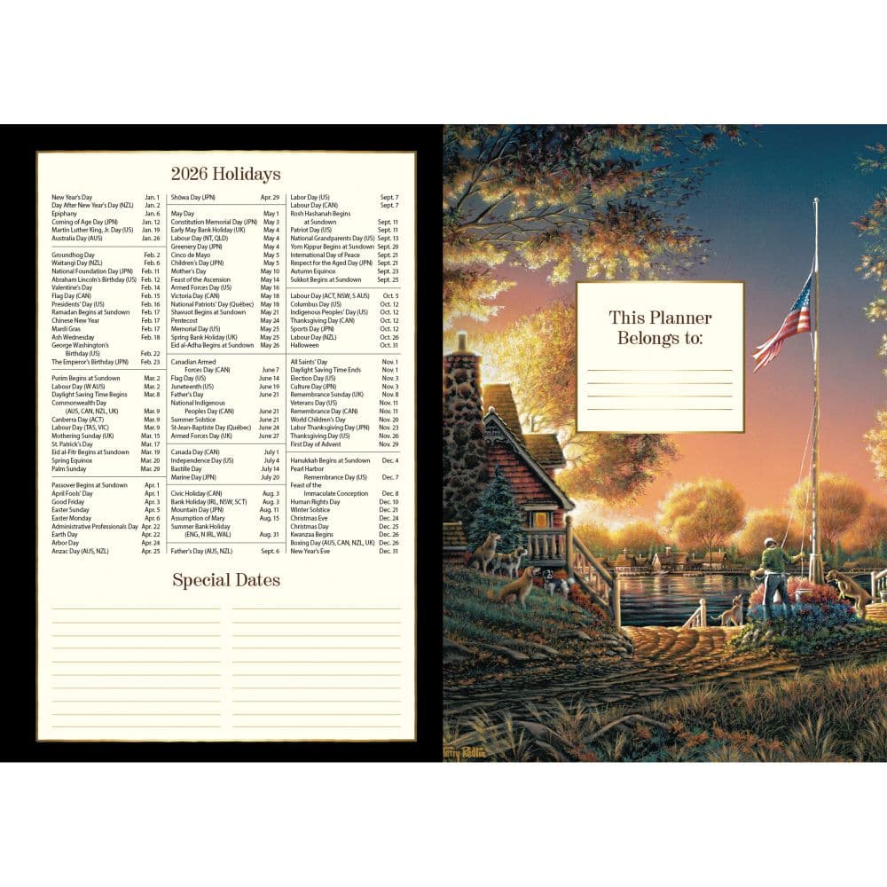 Terry Redlin 2026 Planner_ALT3