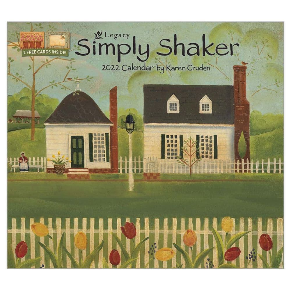 Simply Shaker Cruden 2022 Wall Calendar