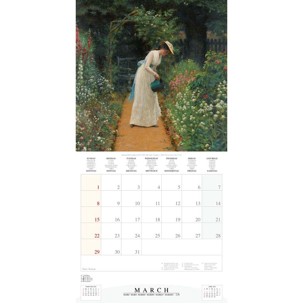 Women and Their Gardens 2026 Wall Calendar Third Alternate Image