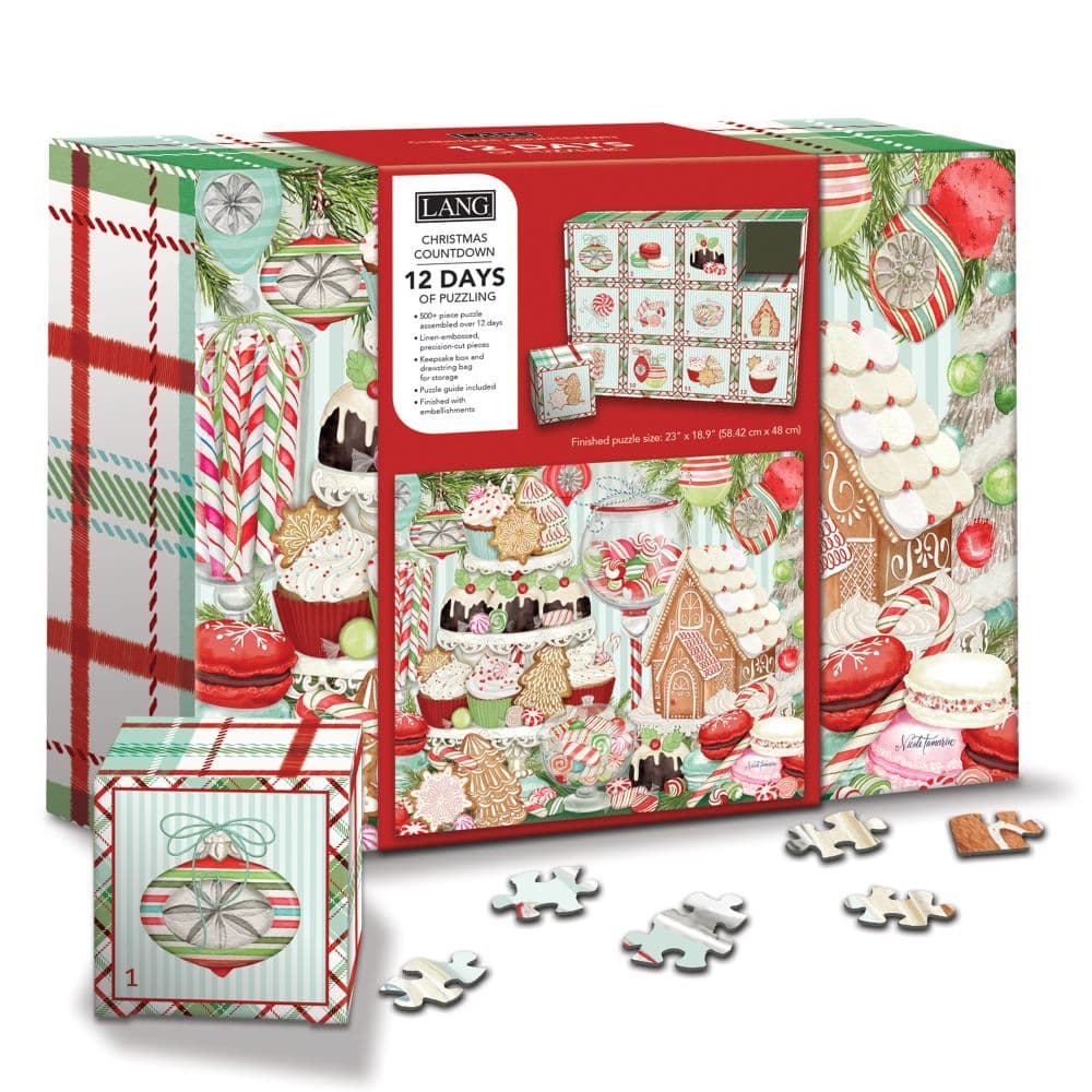 Holiday Treats Calendar 500 Piece Puzzle_Main Image