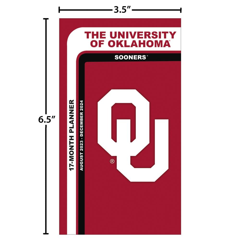 Oklahoma Sooners Pocket 2024 Planner Fifth Alternate Image width=&quot;1000&quot; height=&quot;1000&quot;