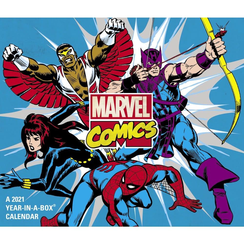 Marvel History Desk Calendar