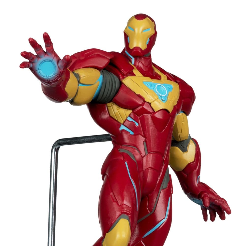 Marvel Rivals Gamerverse 1:6 Iron Man Posed Figure Second  Alternate Image