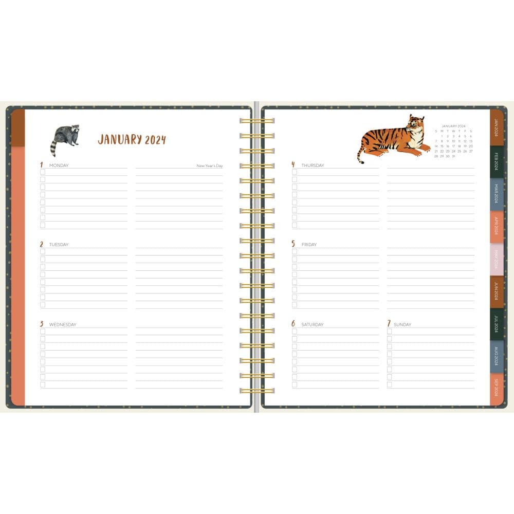 Orders of the Animals Deluxe HC 2024 Planner Second Alternate Image width=&quot;1000&quot; height=&quot;1000&quot;