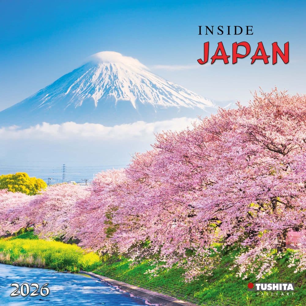 Inside Japan 2026 Wall Calendar Main Image