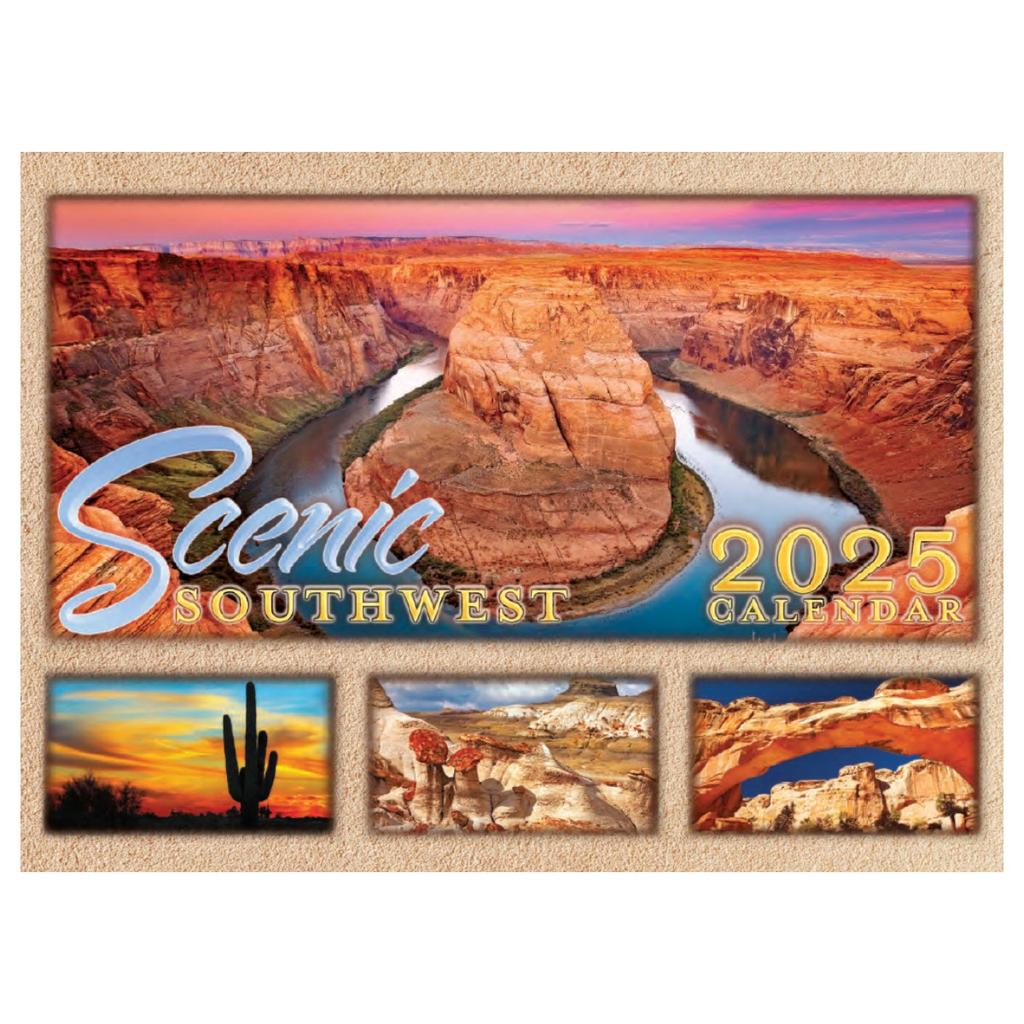 Scenic Southwest 2025 Wall Calendar