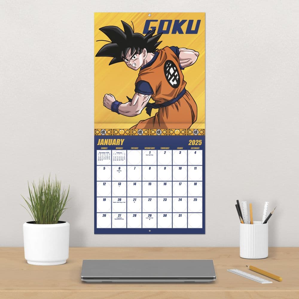 Dragon Ball Z 2025 Wall Calendar - Calendars.com Dragon Ball Z 2025 Wall Calendar - Calendars.com