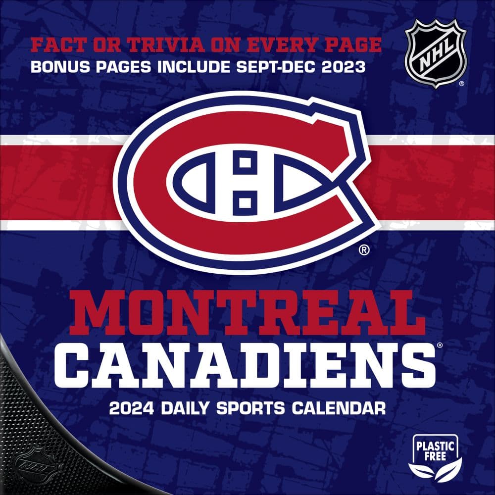 Montreal Canadiens 2024 Desk Calendar