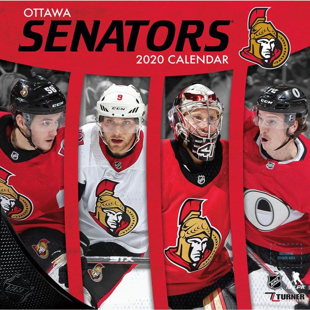 Ottawa Senators 2020 calendars