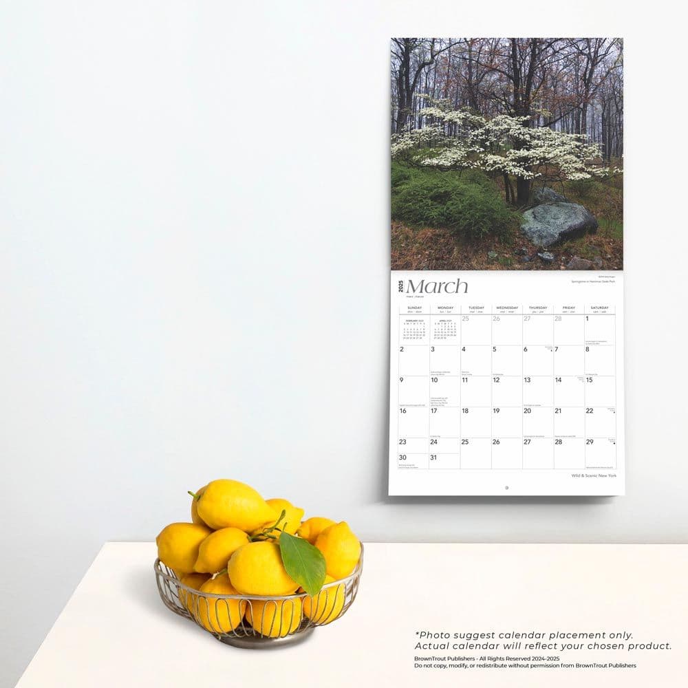 New York Wild and Scenic 2025 Wall Calendar Fourth Alternate Image width=&quot;1000&quot; height=&quot;1000&quot;
