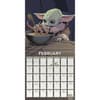 image Mandalorian Star Wars 2025 Mini Wall Calendar Alt2