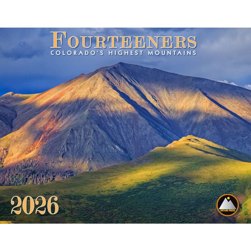 Colorado Fourteeners 2026 Wall Calendar Main Product Image