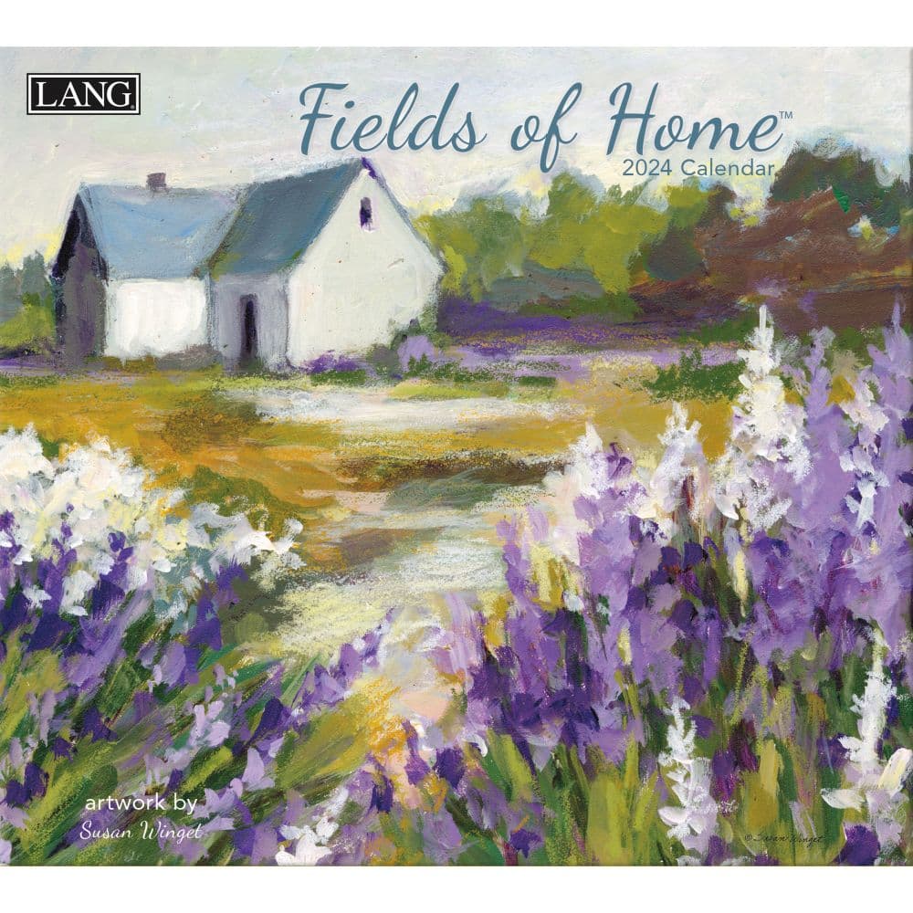 Fields Of Home 2024 Wall Calendar Main Image