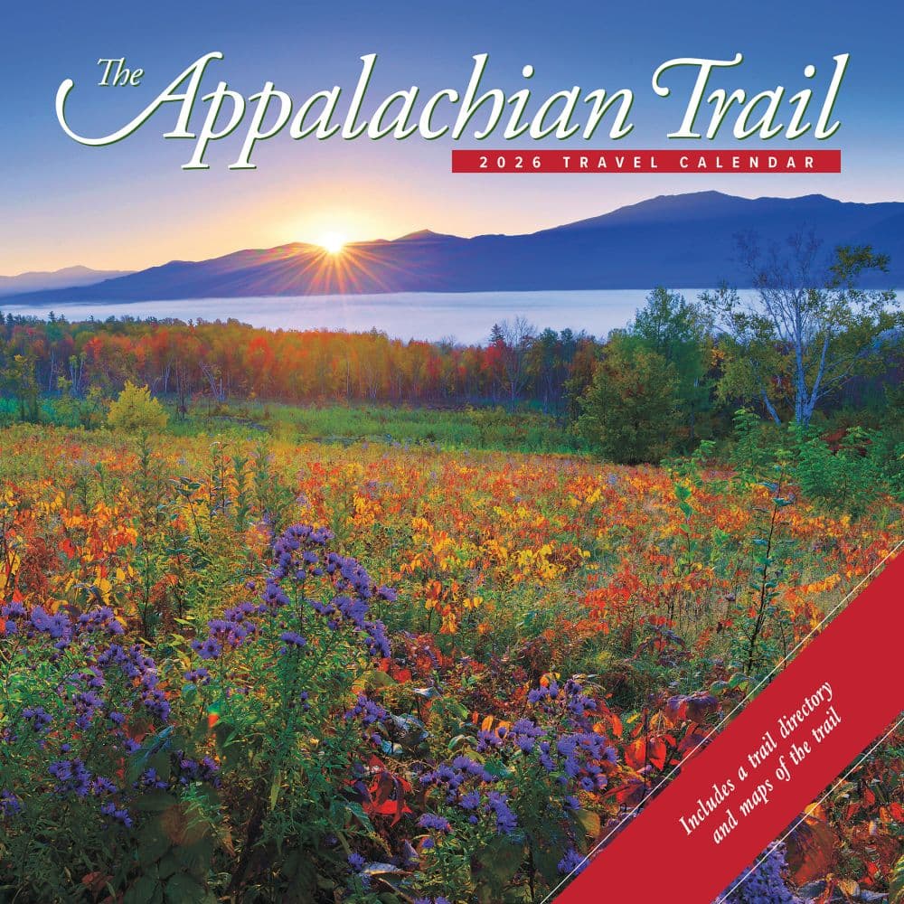 Appalachian Trail Travel and Events 2026 Wall Calendar Main Image