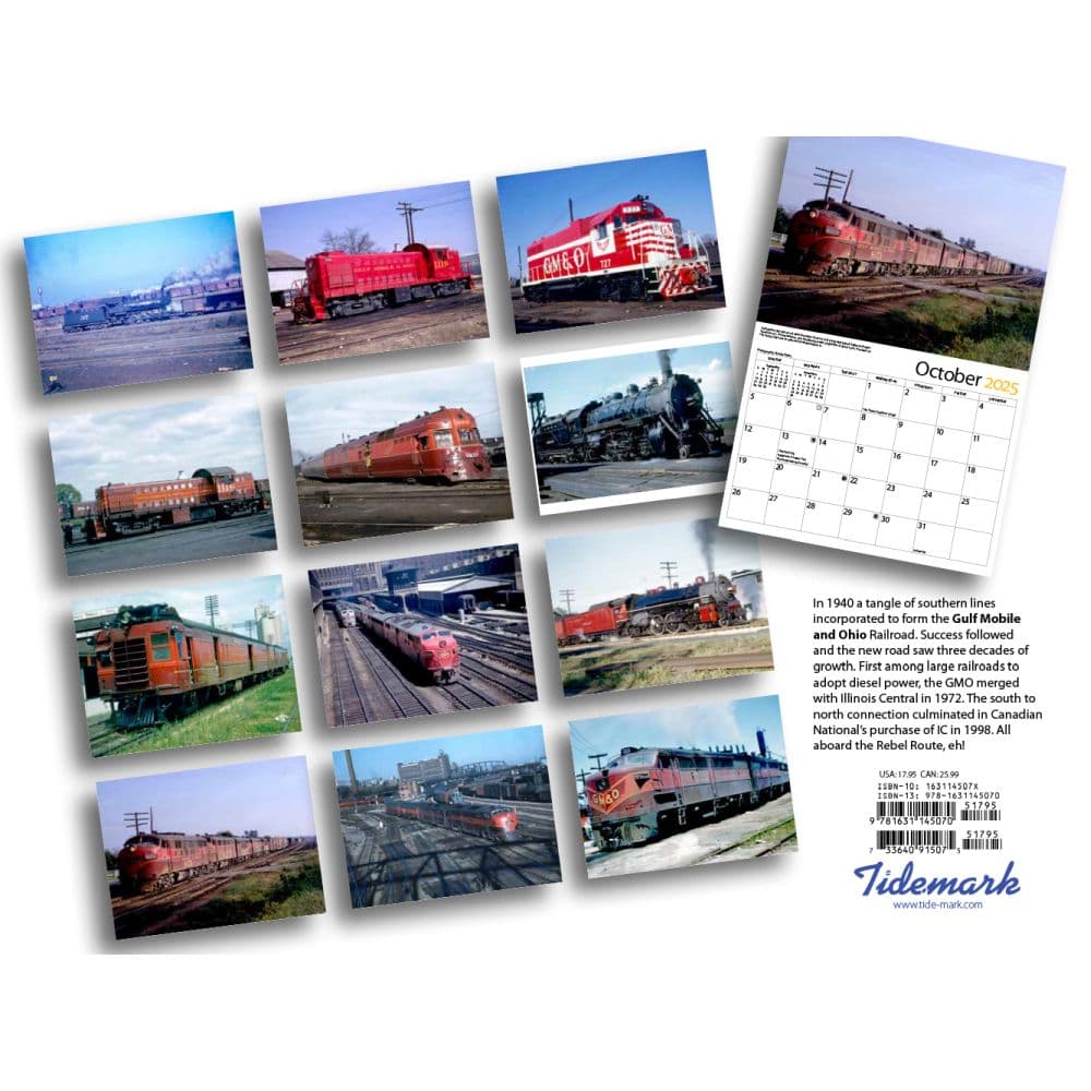 Gulf Mobile Ohio 2025 Wall Calendar First Alternate