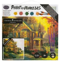 image Kinkade Autumn Paint by Number Kit