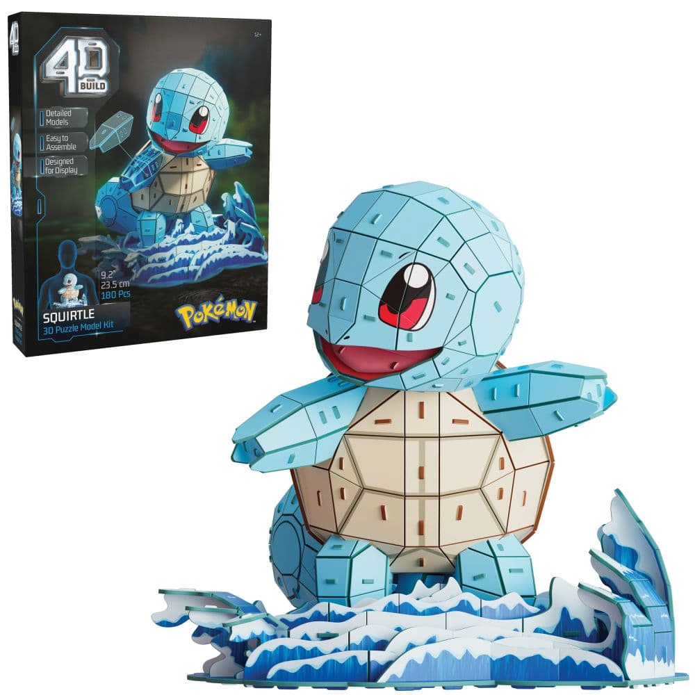 image 4D Pokemon Squirtle 3D Puzzle Main Product Image