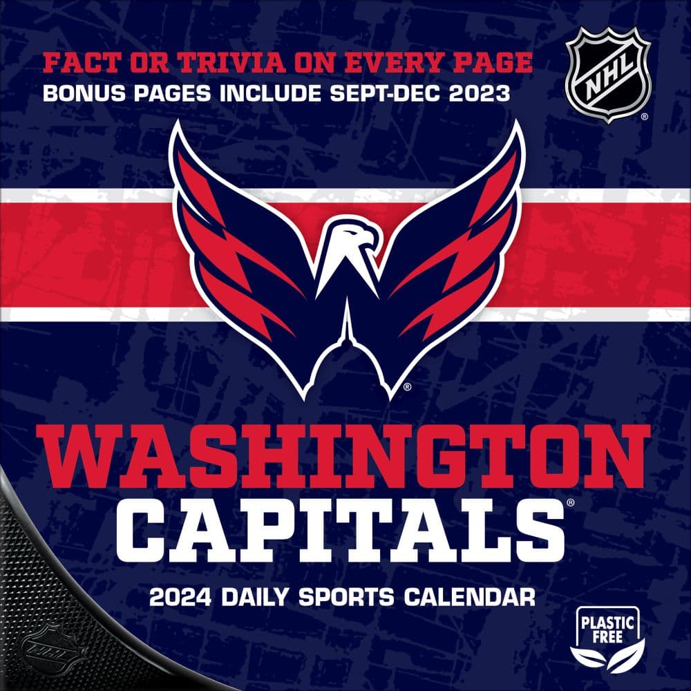 NHL Washington Capitals 2024 Desk Calendar