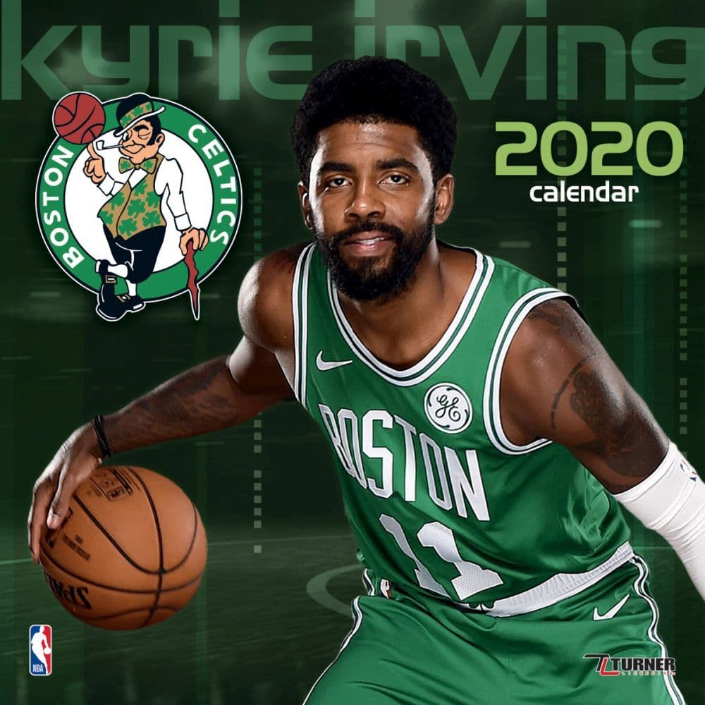 Boston Celtics Kyrie Irving Player Wall Calendar