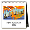 image New York City Nostalgic 2024 Easel Desk Calendar Main Product Image width=&quot;1000&quot; height=&quot;1000&quot;