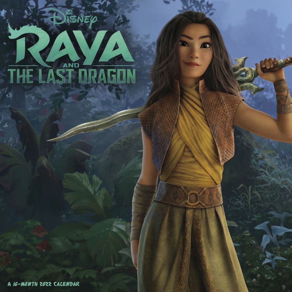 Raya and Last Dragon 2022 Mini Wall Calendar - Calendars.com